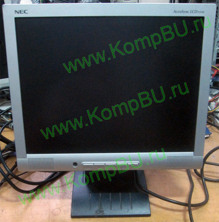 монитор Б/У 15" TFT NEC AccuSync LCD52VM multimedia (есть встроенные колонки) белый