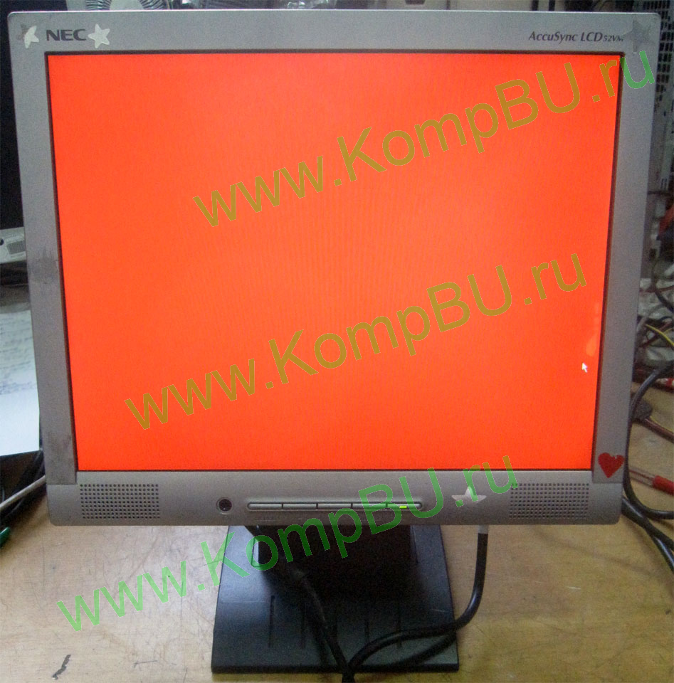 монитор Б/У 15" TFT Nec AccuSync LCD52VM multimedia (есть встроенные колонки)