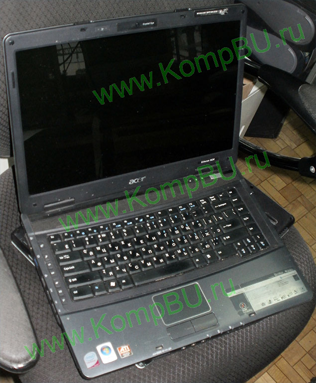 двухядерный ноутбук Б/У Acer Extensa 5630 (Intel Core 2 Duo T5800 (2x2.0Ghz) /2048Mb DDR2 /250Gb SATA /256Mb ATI Radeon HD3470 (HDMI) /DVDRW DL /CardReader /sound /LAN 1G /Wi-Fi /WebCamera /eSATA /15.4" TFT 1280x800)