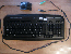 мультимедийная клавиатура Б/У Logitech Cordless Desktop EX110 Black USB+PS/2